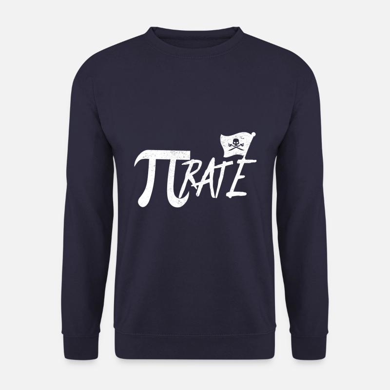 Nerd nerds pirate pi - Sweat-shirt Unisexe - marine