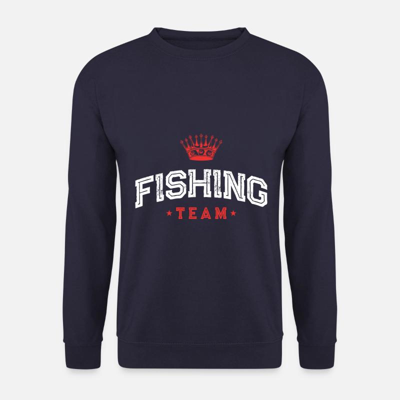 Fishing Team - Unisex Pullover - Navy