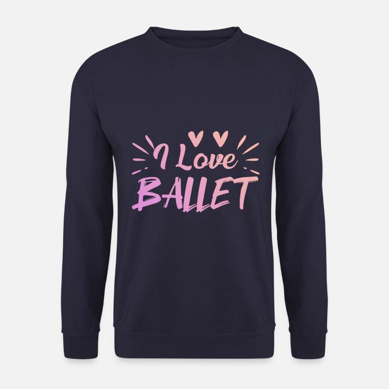 Ich liebe Ballett - Unisex Pullover - Navy