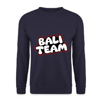 Bali Team - Unisex Pullover - Navy - Vorne - Alina (178cm) & Michal (187cm)