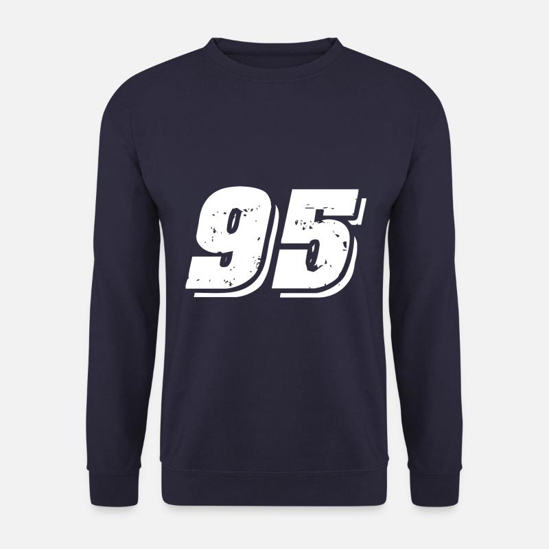 95 Zahl Symbol - Unisex Pullover - Navy