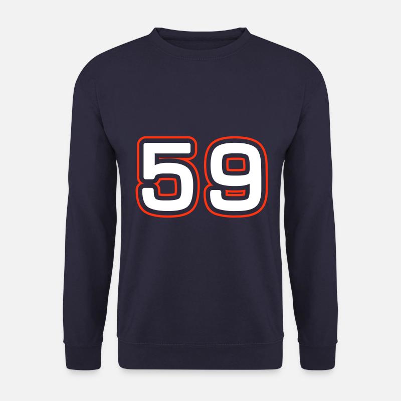 59 Zahl Symbol - Unisex Pullover - Navy