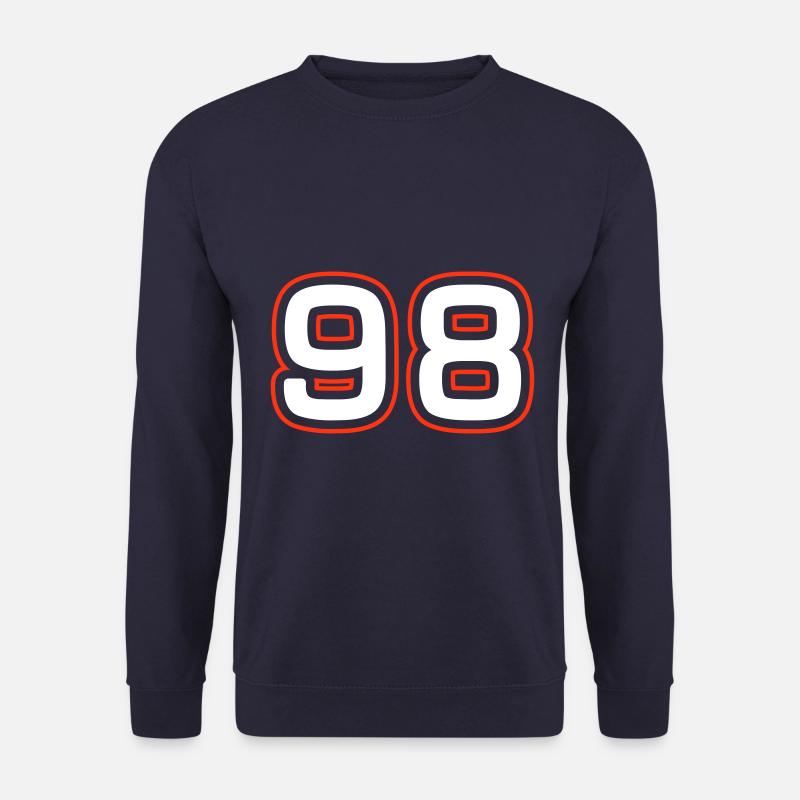 98 Zahl Symbol - Unisex Pullover - Navy