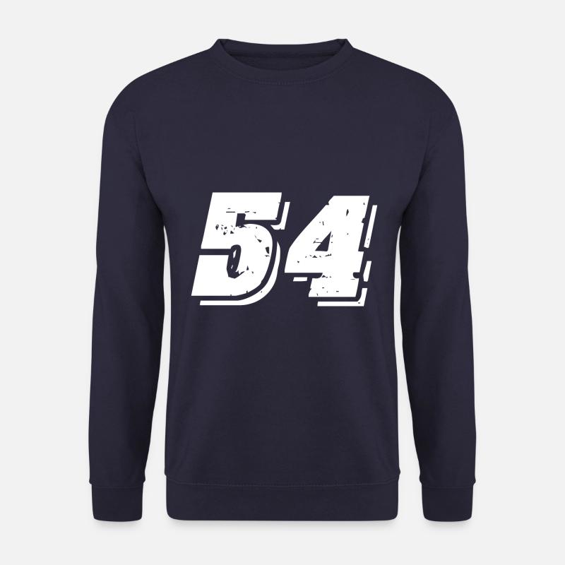 54 Zahl Symbol - Unisex Pullover - Navy