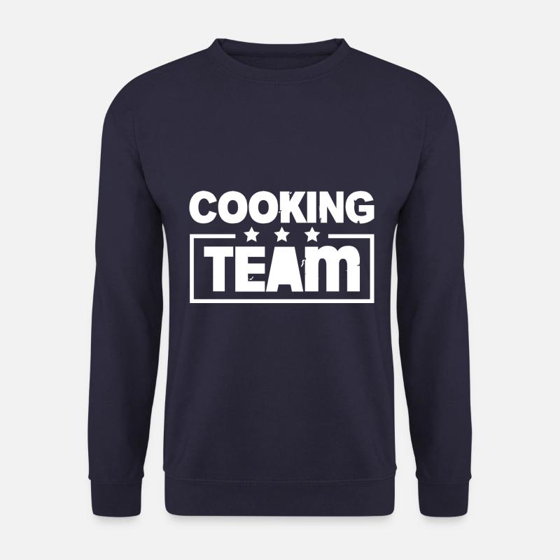 Kochen Team Bunt - Unisex Pullover - Navy