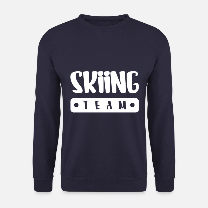 Skiing Team - Unisex Sweatshirt - navy