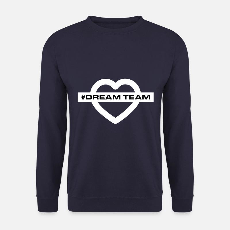 Dream Team Herz Liebe - Unisex Pullover - Navy