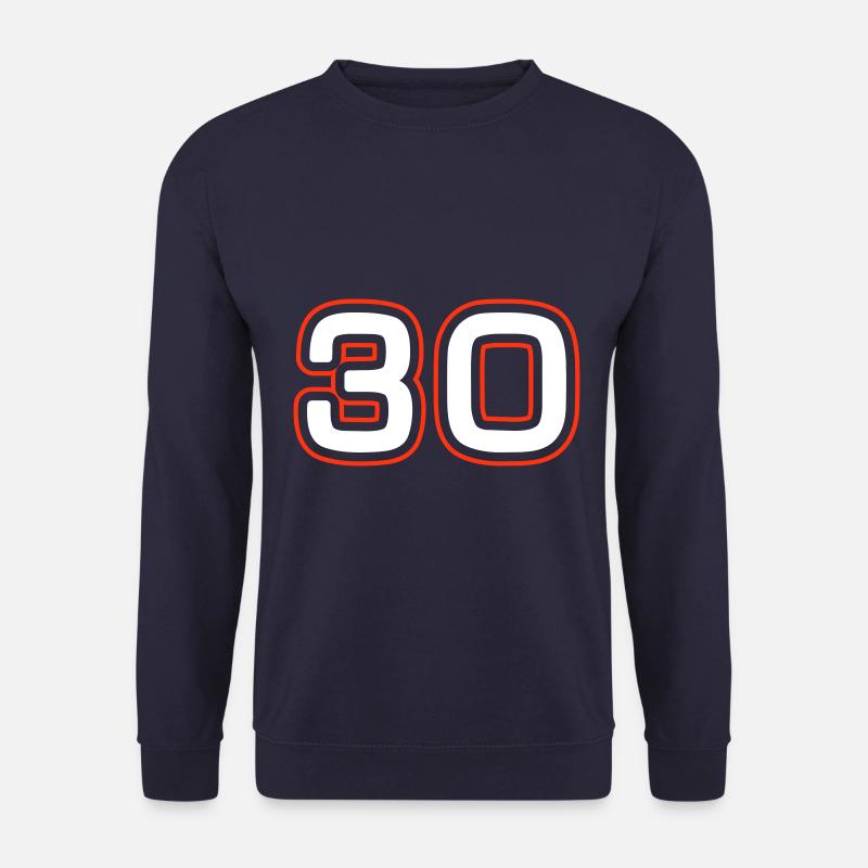 30 number symbol - Unisex Sweatshirt - navy