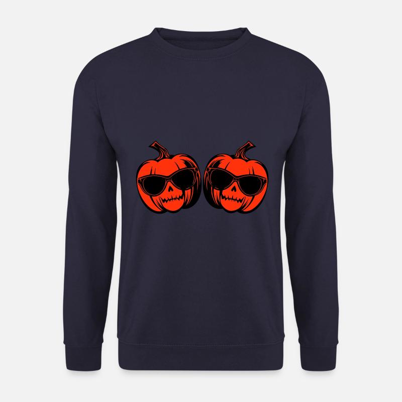 Halloween pumpkin icon - Unisex Sweatshirt - navy