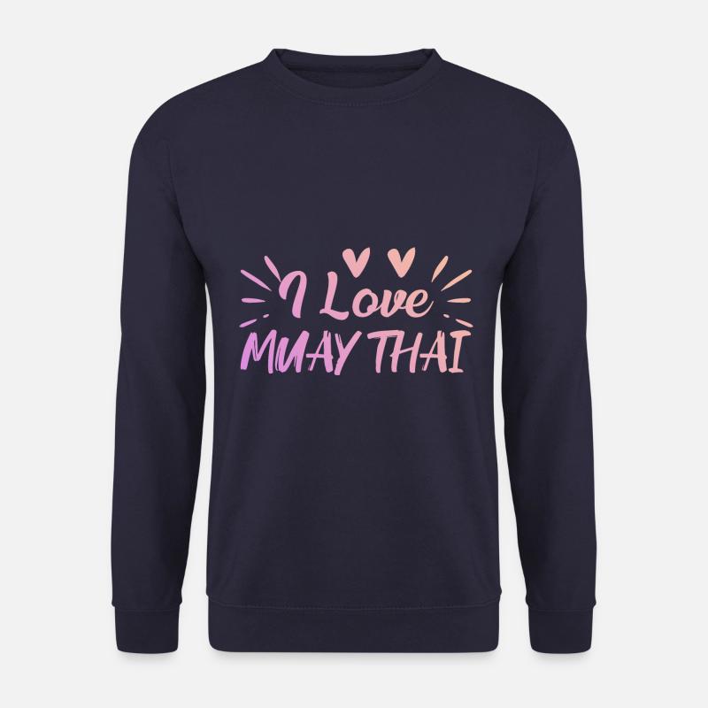 Ich liebe Muay Thai - Unisex Pullover - Navy