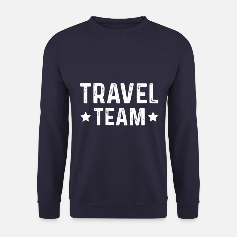 Travel Team - Unisex Pullover - Navy