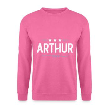Arthur - Unisex Pullover - Pink - Vorne