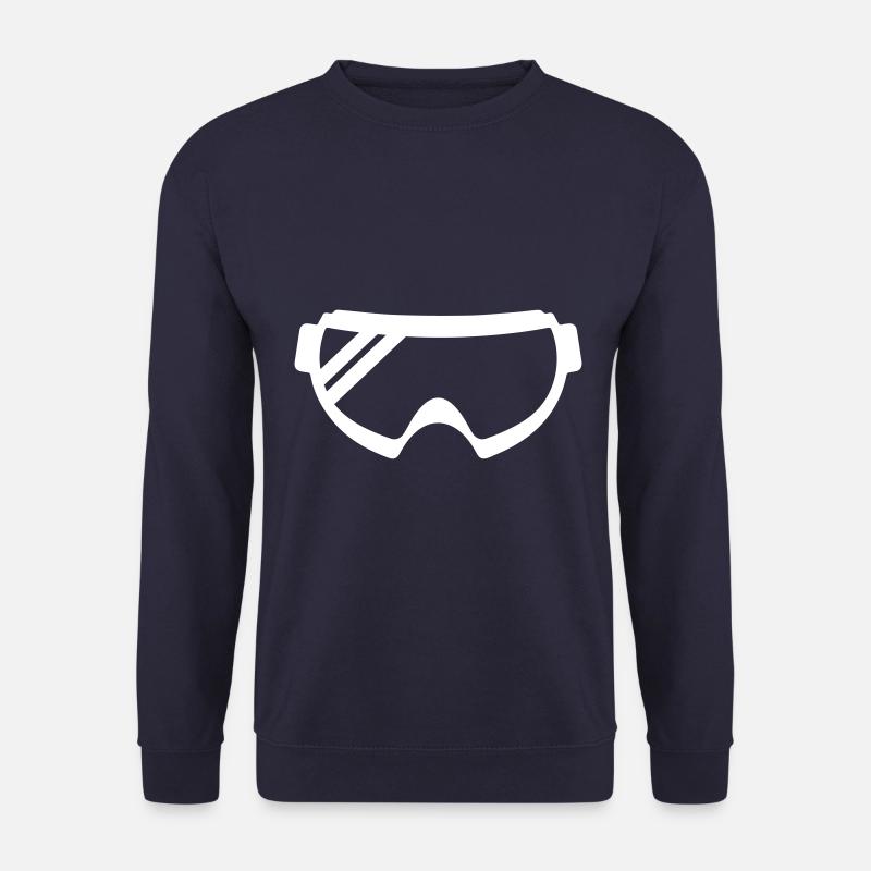 Ski goggles icon - Unisex Sweatshirt - navy