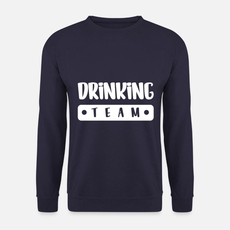 Équipe de consommation d’alcool - Sweat-shirt Unisexe - marine