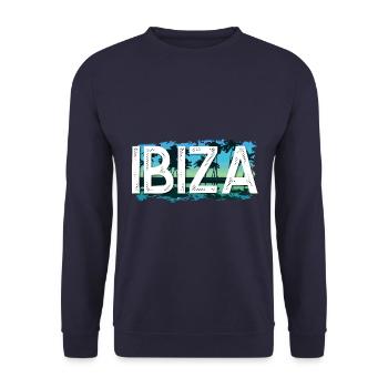 Ibiza - Unisex Pullover - Navy - Vorne - Alina (178cm) & Michal (187cm)