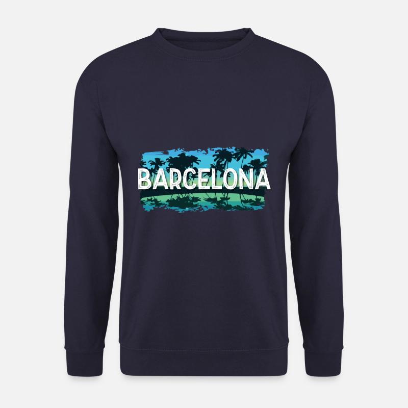 Barcelona - Unisex Pullover - Navy