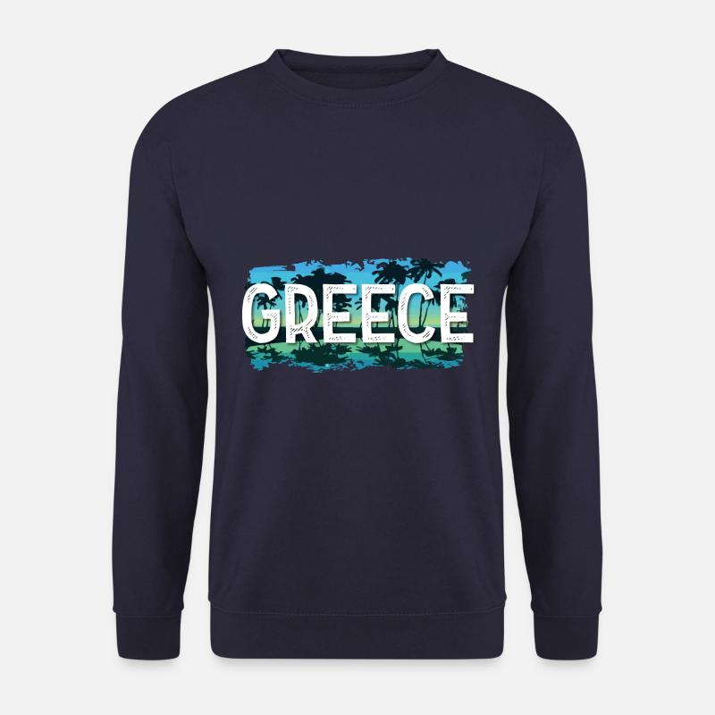 Greece - Unisex Pullover - Navy