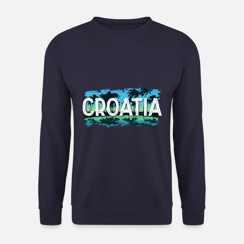 Croatia - Unisex Pullover - Navy