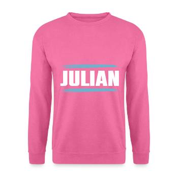 Julian - Unisex Pullover - Pink - Vorne