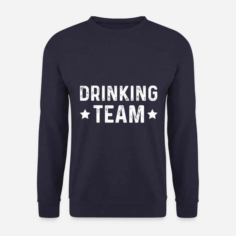 Drinking Team - Unisex Sweatshirt - navy