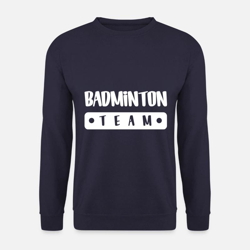 Équipe de badminton - Sweat-shirt Unisexe - marine