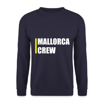 Mallorca Crew - Unisex Pullover - Navy - Vorne - Alina (178cm) & Michal (187cm)