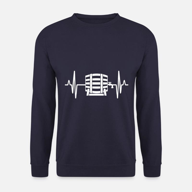 Bierfass puls - Unisex Pullover - Navy