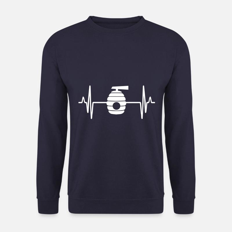 Imker Puls honig - Unisex Pullover - Navy