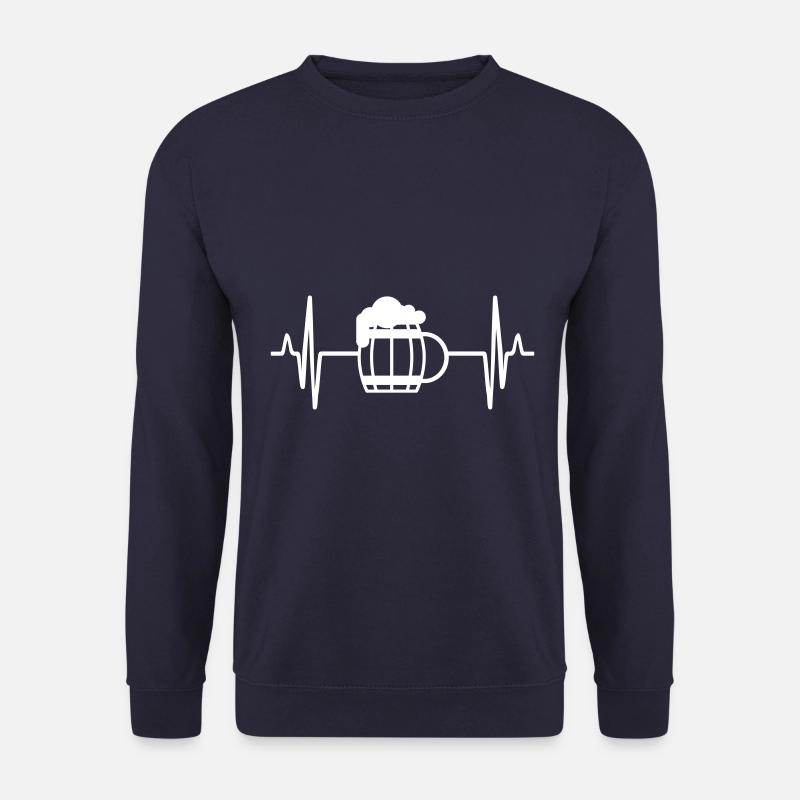 Beer Icon puls - Unisex Sweatshirt - navy