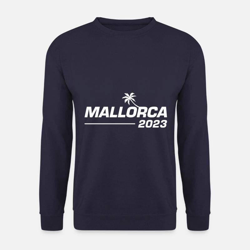 Majorque 2023 Palm - Sweat-shirt Unisexe - marine