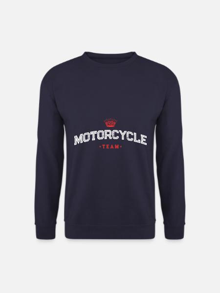 Motorcycle Team - Unisex Sweatshirt - navy