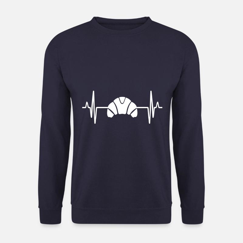 Croissant Symbol Puls - Unisex Pullover - Navy