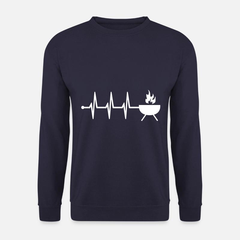 Grill Puls Symbol - Unisex Pullover - Navy