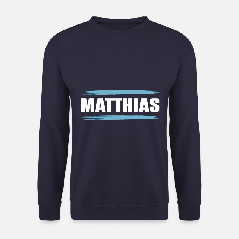 Matthias - Unisex Pullover - Navy