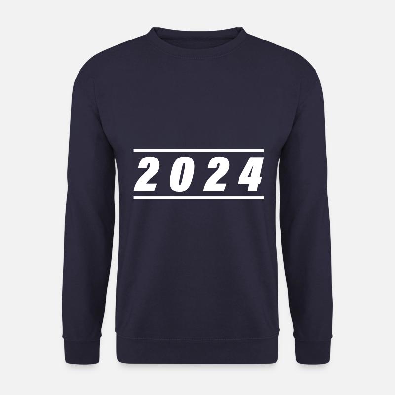 2024 Jahr - Unisex Pullover - Navy