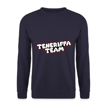 Tenerife Team - Unisex Sweatshirt - navy - Front - Alina (178cm) & Michal (187cm)
