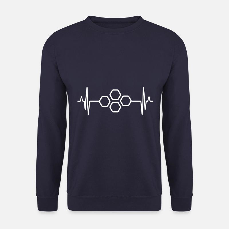 Imker Puls symbol - Unisex Pullover - Navy