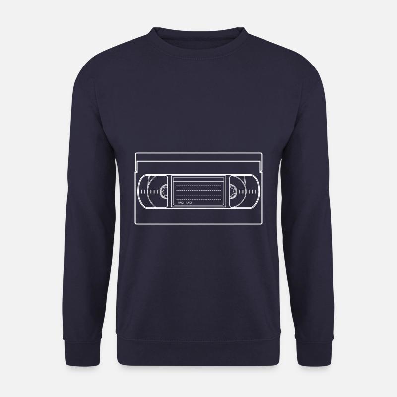 Videocassette VHS Retro Gift - Unisex Sweatshirt - navy