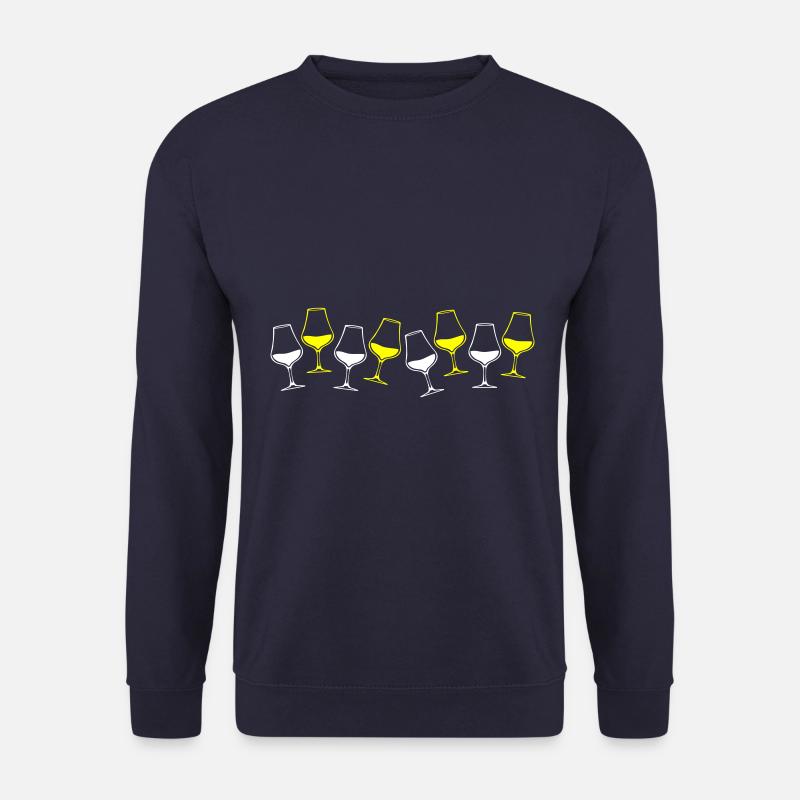 Wein Symbol Rotwein - Unisex Pullover - Navy