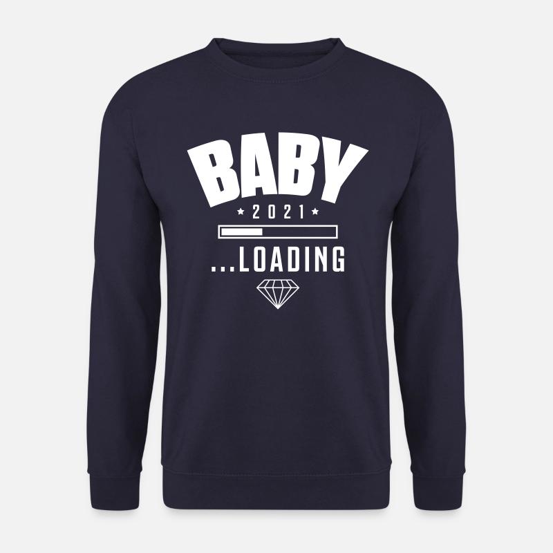baby 2021 loading - Unisex Pullover - Navy