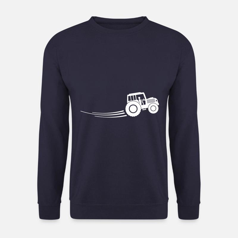 traktor farmer - Unisex Pullover - Navy