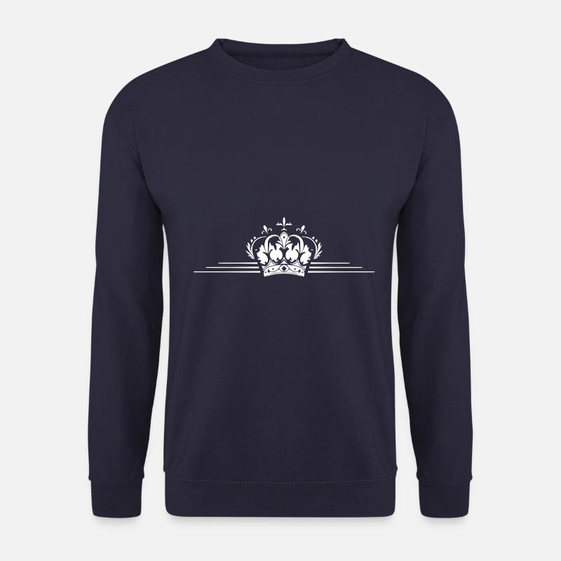 Krone Kranz - Unisex Pullover - Navy