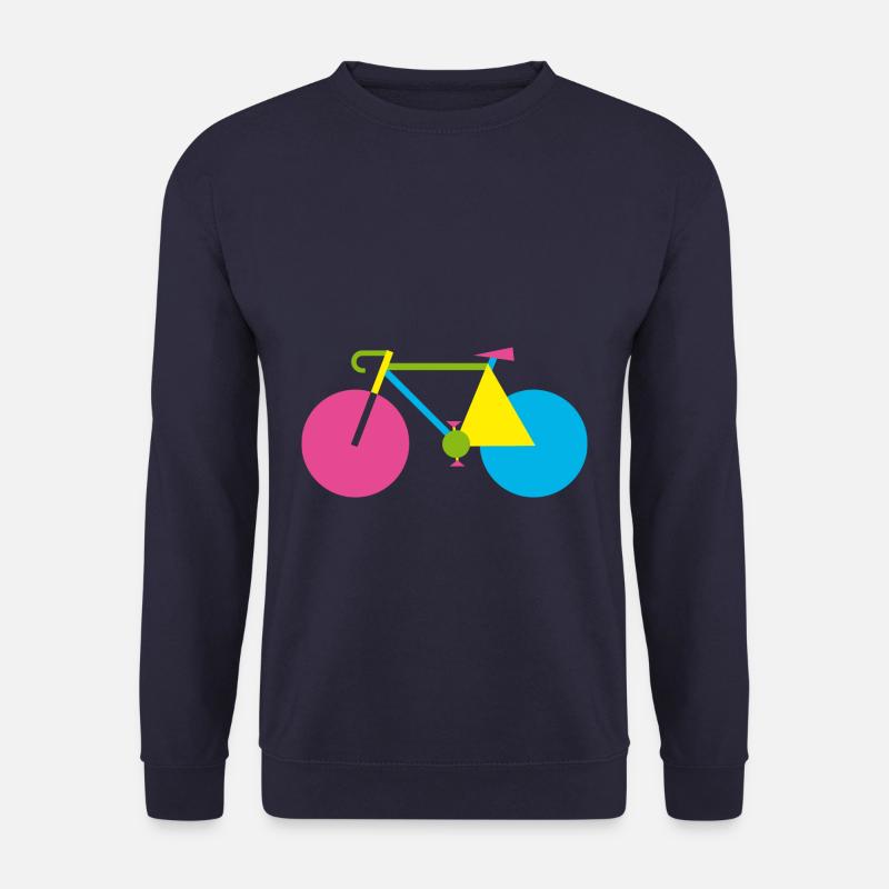 Vélo de course art vélo - Sweat-shirt Unisexe - marine