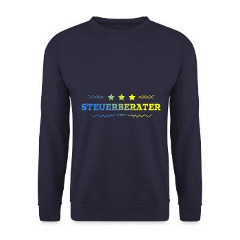 Steuerberater Beruf - Unisex Pullover - Navy - Vorne - Alina (178cm) & Michal (187cm)