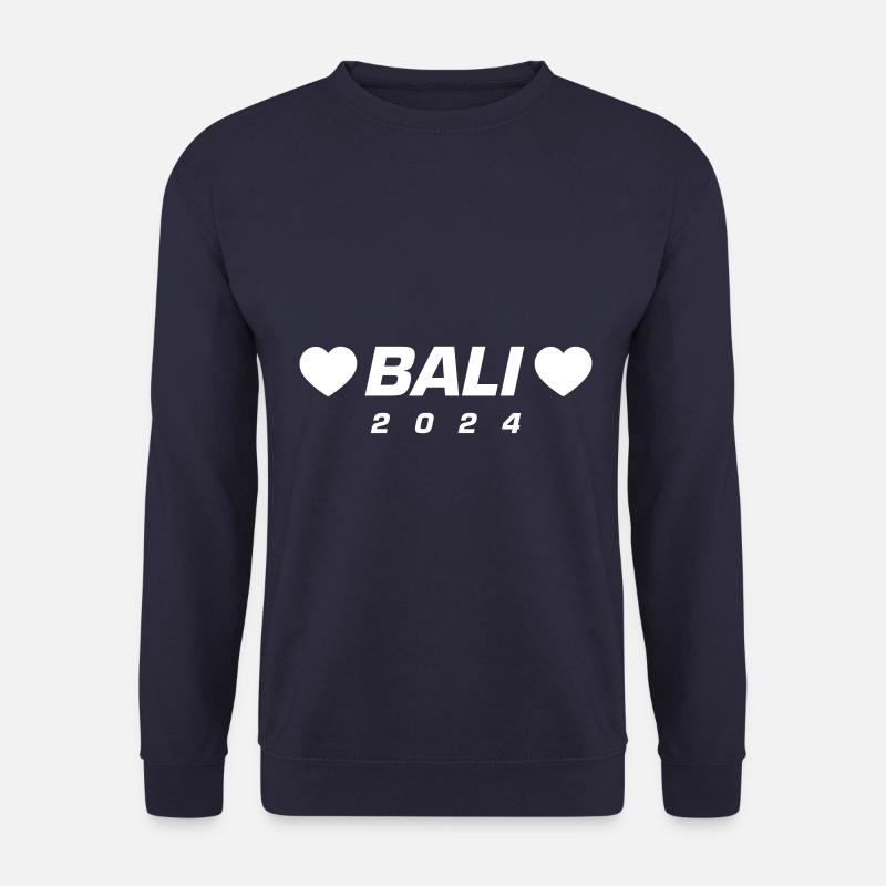 Bali 2024 Herz - Unisex Pullover - Navy