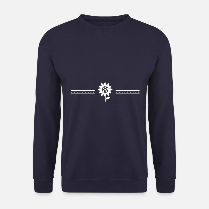 Sonnenblume Icon Linie - Unisex Pullover - Navy