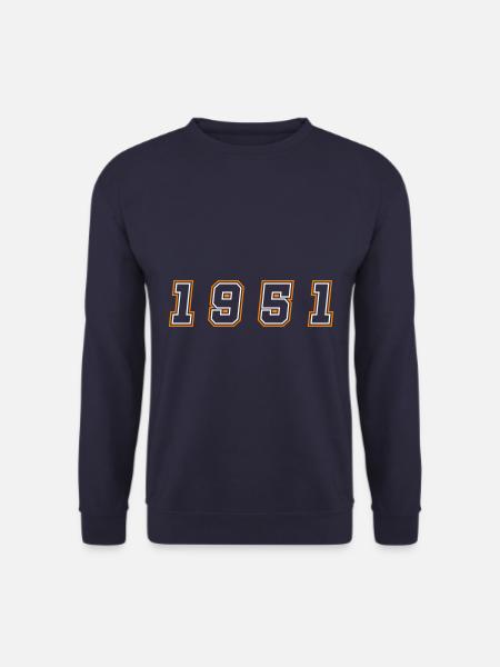 1951 Year Number - Unisex Sweatshirt - navy