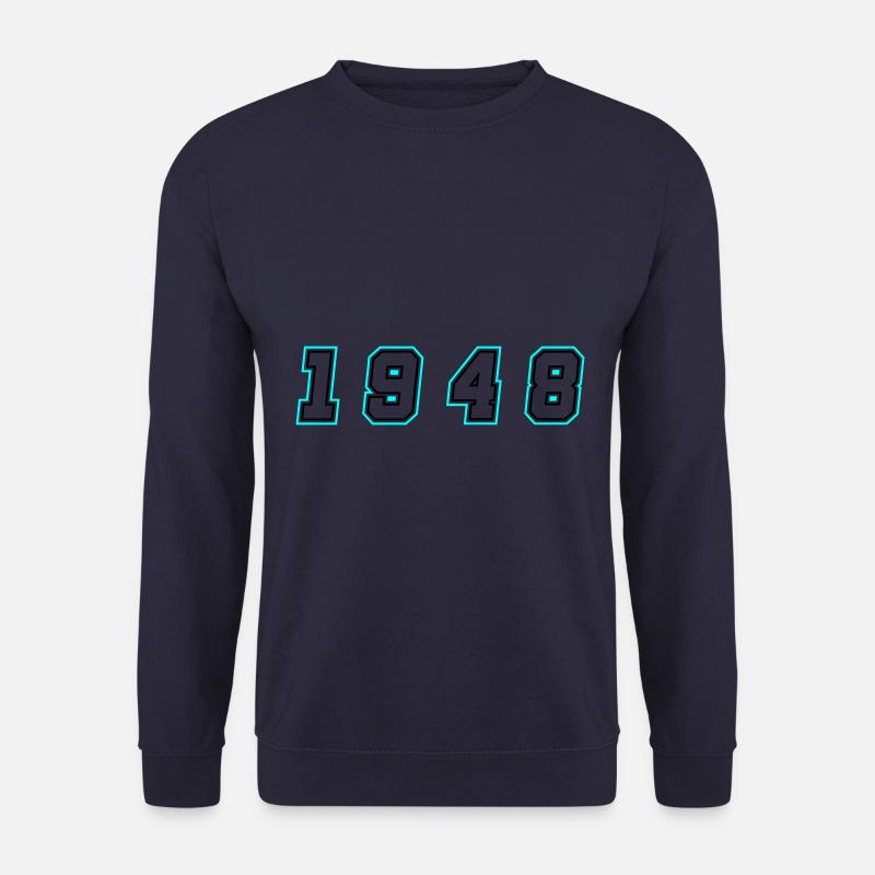 1948 Jahr Zahl - Unisex Pullover - Navy