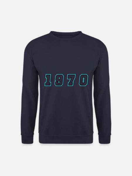 1970 Year Number - Unisex Sweatshirt - navy
