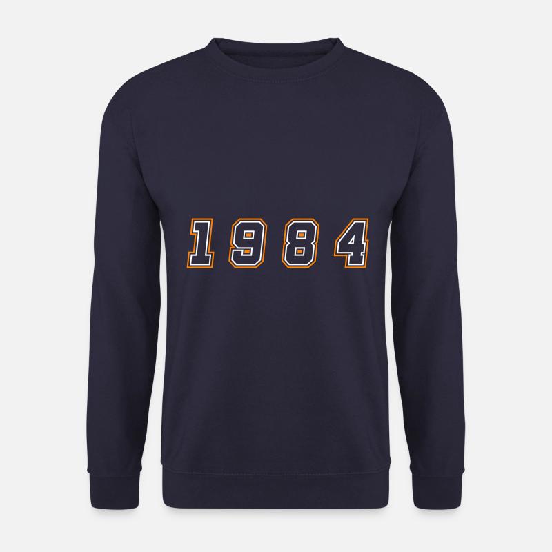 1984 Jahr Zahl - Unisex Pullover - Navy